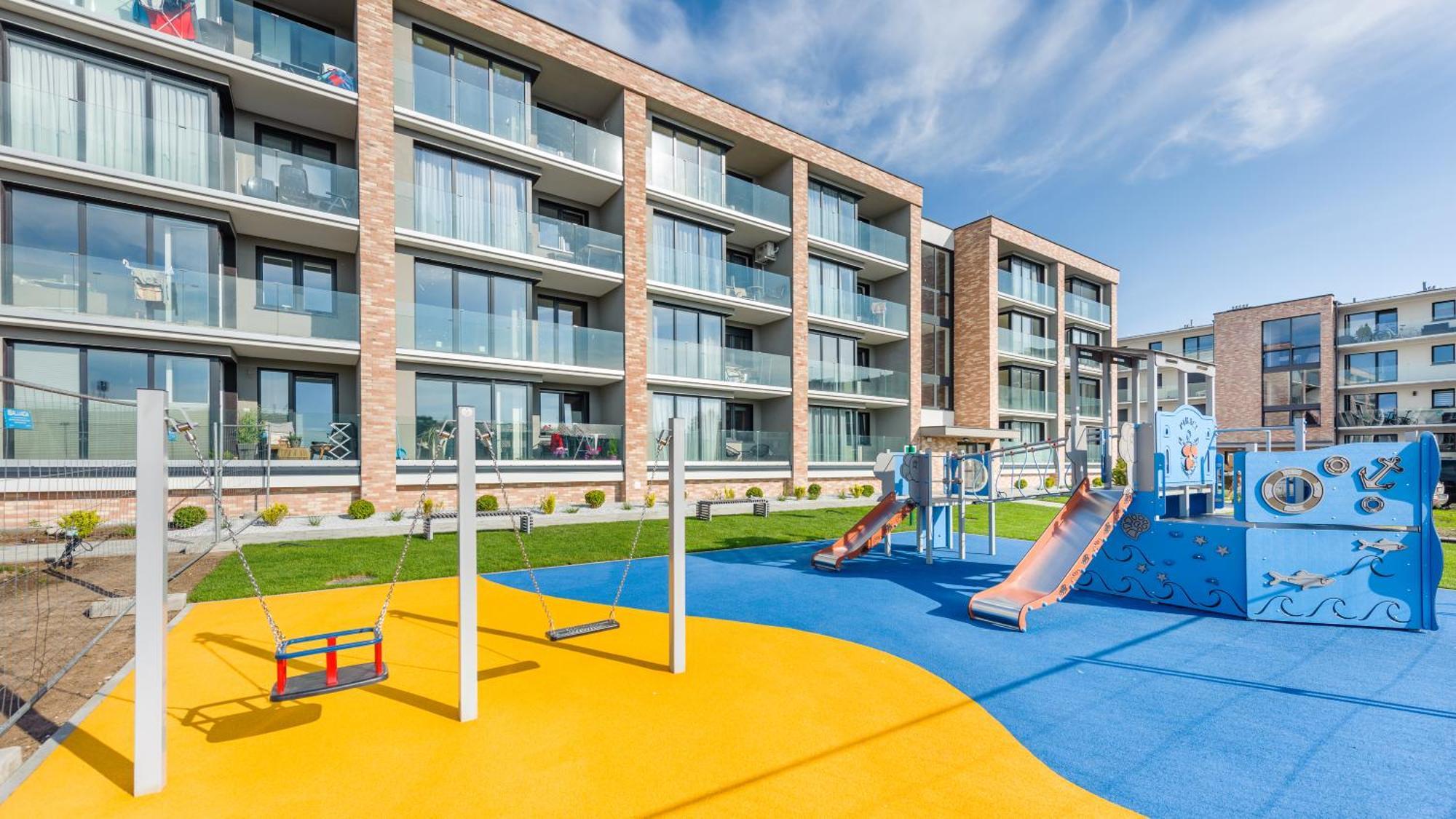 Apartament Zlota Perla Z Parkingiem 16 E Perlowa Przystan - Holiday City Kolobrzeg Bagian luar foto